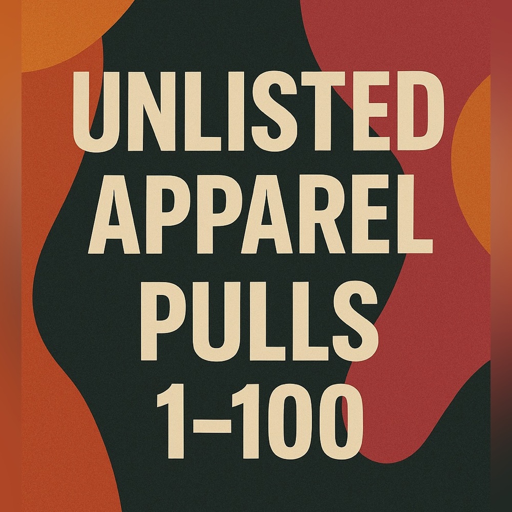 Unlisted Clothing 1-100